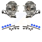 Front Hub Bearing Assembly & Link Kit For Chevrolet Silverado 1500 GMC Sierra XL