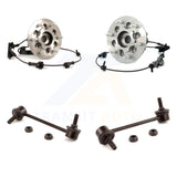 Front Hub Bearing Assembly And Link Kit For Chevrolet Colorado GMC Canyon Isuzu