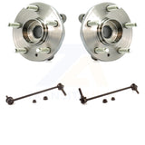 Front Hub Bearing Assembly And Link Kit For 2009-2009 Ford Flex Lincoln MKS