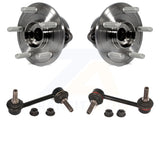 Front Hub Bearing Assembly And Link Kit For Jeep Grand Cherokee Dodge Durango