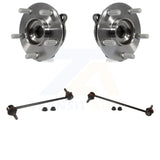 Front Hub Bearing Assembly And Link Kit For Mazda 3 Sport