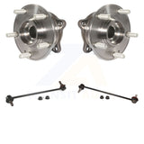 Front Hub Bearing Assembly And Link Kit For Hyundai Sonata Kia Optima