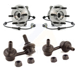 Front Hub Bearing Assembly Link Kit For Nissan Frontier Pathfinder Xterra Suzuki