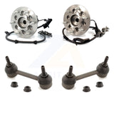 Front Hub Bearing Assembly And Link Kit For GMC Canyon Isuzu i-290 i-280 i-370