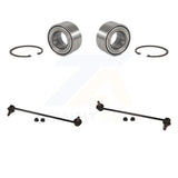 Front Wheel Bearing And Link Kit For 2011-2012 Hyundai Sonata Kia Optima