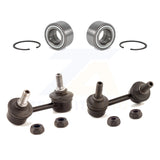 Front Wheel Bearing And Link Kit For Honda Accord Acura TL CL