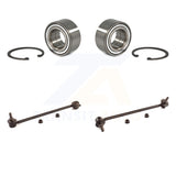 Front Wheel Bearing And Link Kit For 2003-2008 Hyundai Tiburon 2.0L