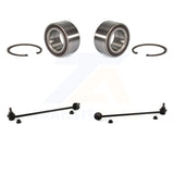 Front Wheel Bearing And Link Kit For 2013-2018 Acura RDX