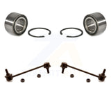 Front Wheel Bearing And Suspension Link Kit For 1999-2000 Mazda Protege