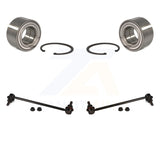 Front Wheel Bearing And Suspension Link Kit For 2011-2019 Toyota Sienna