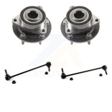 Front Hub Bearing Assembly And Link Kit For 2016-2019 Chevrolet Volt