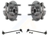 Front Hub Bearing Assembly And Link Kit For Hyundai Elantra Kia Niro Ioniq GT N