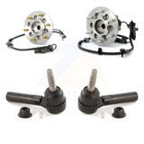 Front Wheel Bearing And Tie Rod End Kit For Chevrolet Colorado