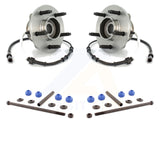 Front Hub Bearing Assembly And Link Kit For Ford F-150 4WD with 4-Wheel ABS