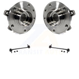 Front Hub Bearing Assembly And Link Kit For 2014-2020 Jeep Cherokee FWD