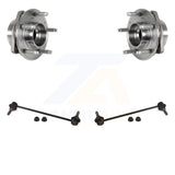 Front Hub Bearing Assembly And Link Kit For 2016 Chevrolet Malibu