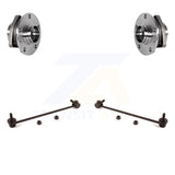 Front Hub Bearing Assembly And Link Kit For Audi A3 Quattro Convertible