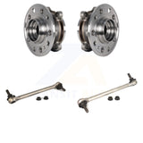 Front Hub Bearing Assembly Link Kit For 17-18 Mercedes-Benz E400 Coupe with AWD