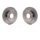 Front Brake Rotors Pair For Chevrolet S10 GMC Blazer Sonoma Jimmy S15 Cadillac