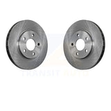 Front Disc Brake Rotors Pair For Chevrolet Malibu Pontiac G6