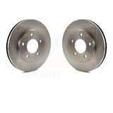 Front Brake Rotors Pair For Chevrolet Oldsmobile Cutlass Supreme Lumina Buick