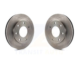 Front Disc Brake Rotors Pair For Ford F-150 F-250 HD Heritage 4WD