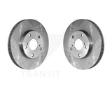 Front Disc Brake Rotors Pair For Toyota Camry Avalon Sienna Lexus ES300 Solara