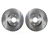 Front Brake Rotors Pair For Honda Accord Civic Element Fit Acura ILX CR-Z CSX