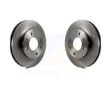 Front Disc Brake Rotors Pair For Mitsubishi Lancer Galant