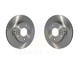 Front Disc Brake Rotors Pair For Honda Civic Acura RSX CR-Z