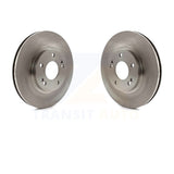 Front Brake Rotors Pair For 2001-2006 Hyundai Santa Fe With 294mm Diameter Rotor