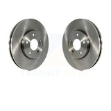 Front Disc Brake Rotors Pair For Mercedes-Benz E350 E320 E300