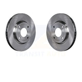 Front Disc Brake Rotors Pair For Nissan Sentra Versa Cube