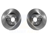 Front Disc Brake Rotors Pair For Ford Escape Volvo C-Max S40 C70 C30 V50