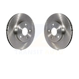 Front Disc Brake Rotors Pair For Toyota Prius Lexus CT200h Plug-In