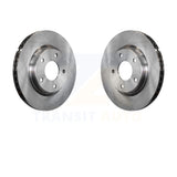 Front Disc Brake Rotors Pair For Nissan Sentra