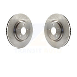 Front Disc Brake Rotors Pair For Nissan Rogue