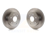 Rear Disc Brake Rotors Pair For Chevrolet Express 2500 GMC Savana