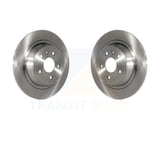 Rear Disc Brake Rotors Pair For Ford Fusion Lincoln MKZ