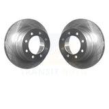 Rear Disc Brake Rotors Pair For Dodge Ram 2500 1500 3500
