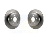 Rear Disc Brake Rotors Pair For Jeep Grand Cherokee Commander