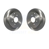 Rear Disc Brake Rotors Pair For Nissan Frontier Xterra Suzuki Equator