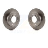 Rear Disc Brake Rotors Pair For Kia Spectra Spectra5