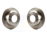 Rear Disc Brake Rotors Pair For Kia Sedona Hyundai Entourage
