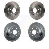 Front Rear Brake Rotors Kit For Chevrolet Silverado 1500 GMC Sierra Suburban XL