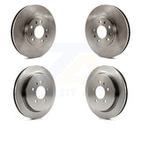 Front Rear Disc Brake Rotors Kit For Cadillac CTS With Standard Suspension