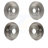Front Rear Disc Brake Rotors Kit For Buick LaCrosse Allure