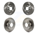 Front Rear Disc Brake Rotors Kit For Ford Mustang