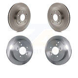 Front Rear Brake Rotors Kit For 01-06 Hyundai Santa Fe With 294mm Diameter Rotor