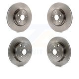 Front Rear Disc Brake Rotors Kit For Subaru Impreza WRX STI